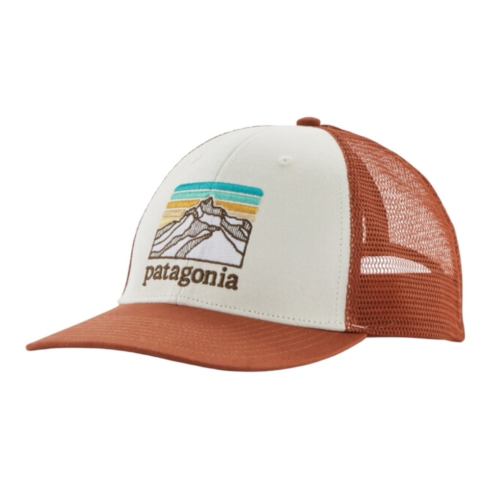 Patagonia Unisex Line Logo Ridge LoPro Trucker  Adjustable Snap Closure Hat